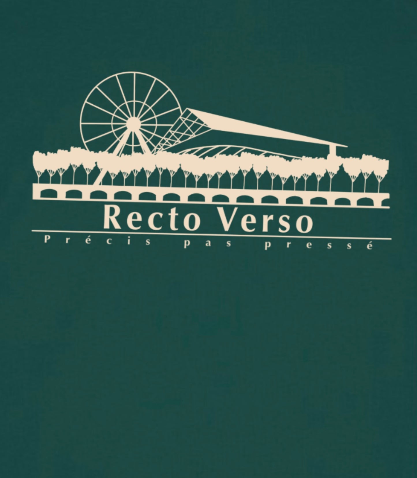 T-shirt manche courte vert sapin