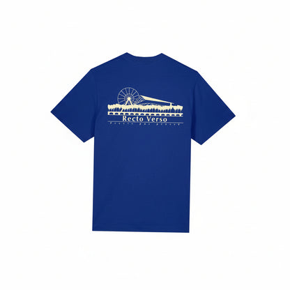T-shirt manche courte bleu roi
