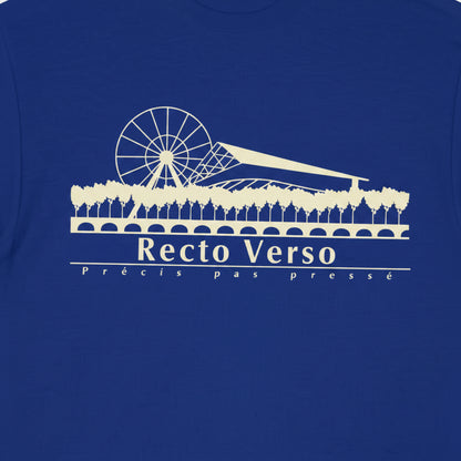 T-shirt manche courte bleu roi